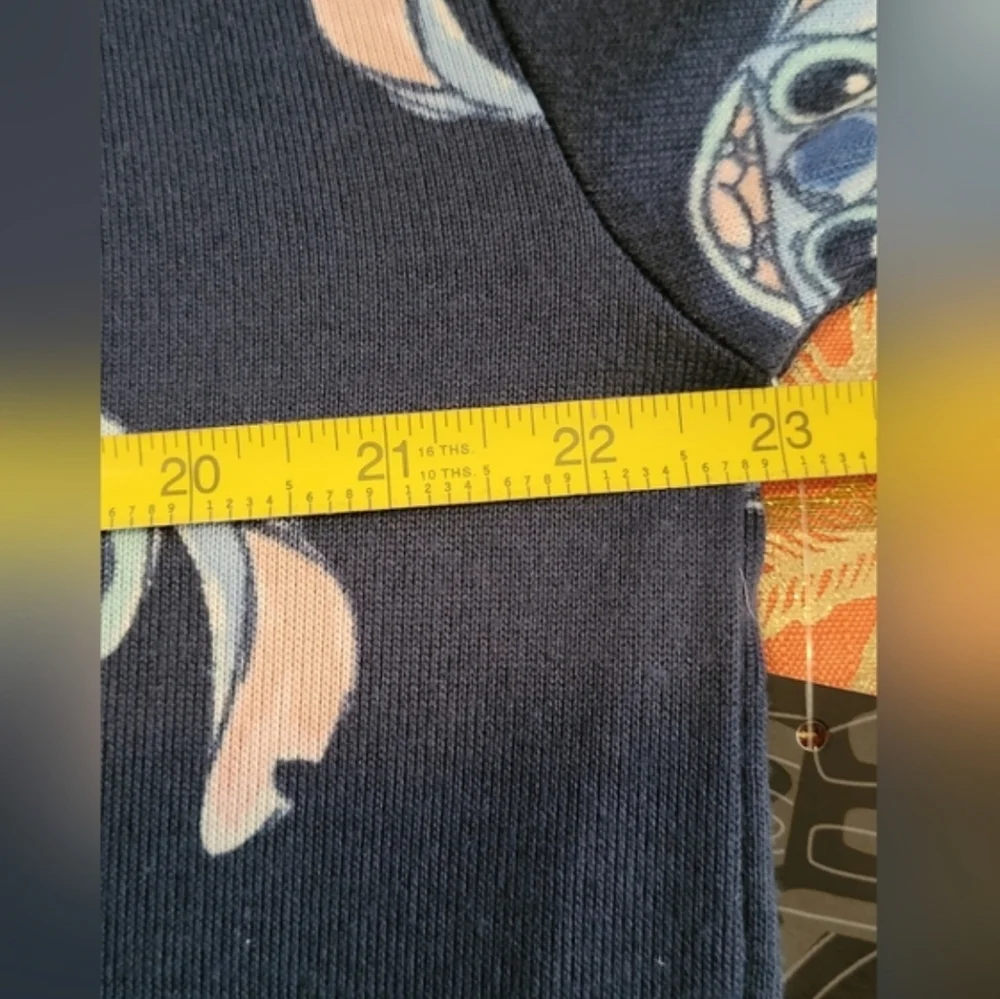 Disney's Lilo and Stitch Super Soft Blue and Pink Pajama Nightgown Size Small - Picture 7 of 13